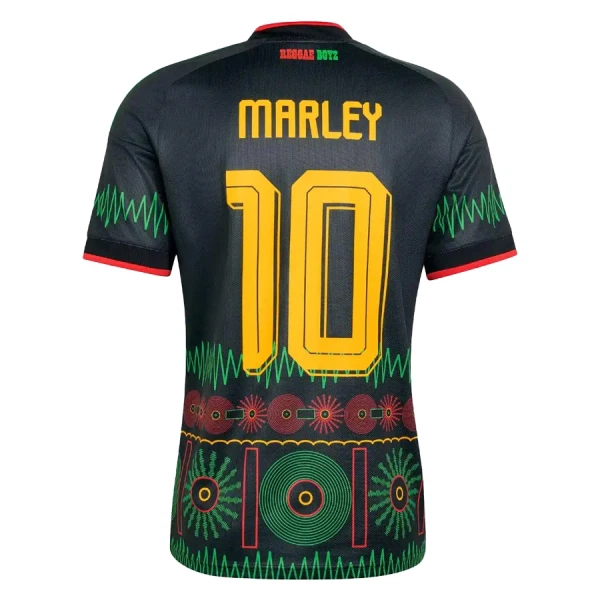 Maillot De Foot Jamaïque Bob Marley 10 Extérieur Coupe du Monde 2026