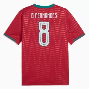 Maillot De Foot Portugal Bruno Fernandes 8 Domicile Coupe du Monde 2026