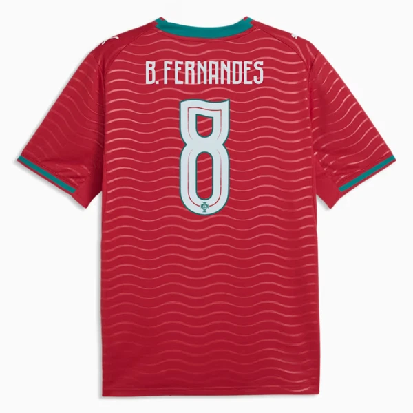Maillot De Foot Portugal Bruno Fernandes 8 Domicile Coupe du Monde 2026