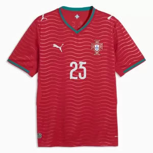 Maillot De Foot Portugal Nuno Mendes 25 Domicile Coupe du Monde 2026