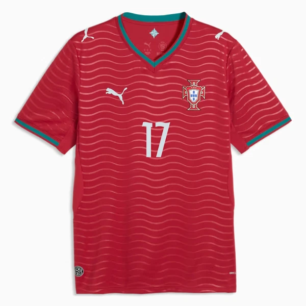 Maillot De Foot Portugal Rafael Leão 17 Domicile Coupe du Monde 2026