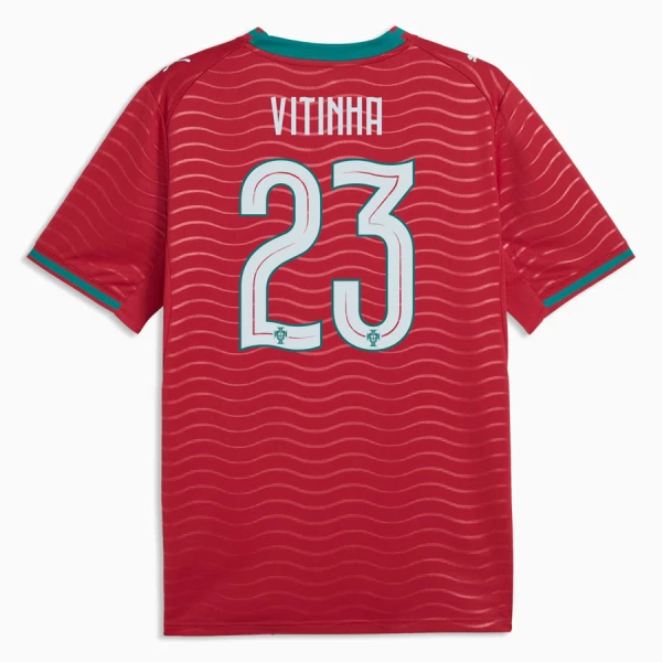 Maillot De Foot Portugal Vitinha 23 Domicile Coupe du Monde 2026