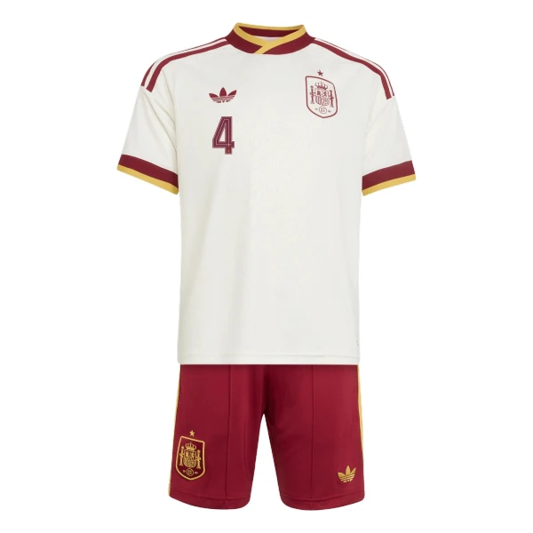 Kit De Football Espagne Cubarsi 4 Enfant Extérieur Coupe du Monde 2026