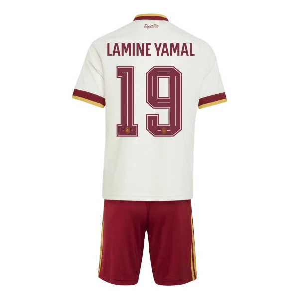 Kit De Football Espagne Lamine Yamal 19 Enfant Extérieur Coupe du Monde 2026 Kit De Football Espagne Lamine Yamal 19 Enfant Extérieur Coupe du Monde 2026