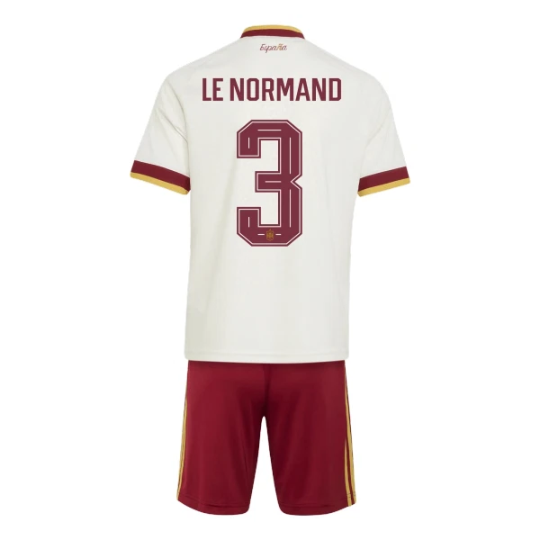 Kit De Football Espagne Le Normand 3 Enfant Extérieur Coupe du Monde 2026
