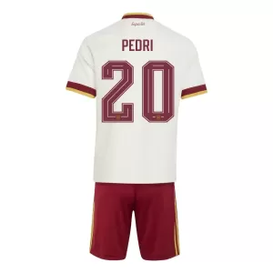 Kit De Football Espagne Pedri 20 Enfant Extérieur Coupe du Monde 2026