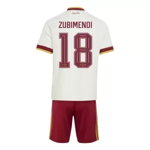 Kit De Football Espagne Zubimendi 18 Enfant Extérieur Coupe du Monde 2026