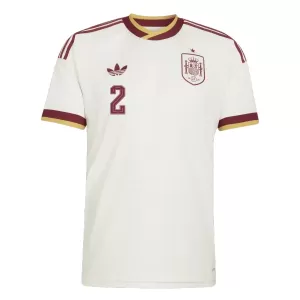 Maillot De Foot Espagne Carvajal 2 Extérieur Coupe du Monde 2026
