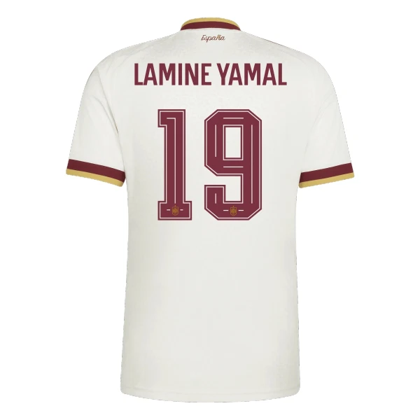 Maillot De Foot Espagne Lamine Yamal 19 Extérieur Coupe du Monde 2026