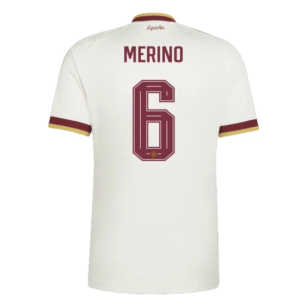 Maillot De Foot Espagne Merino 6 Extérieur Coupe du Monde 2026 Maillot De Foot Espagne Merino 6 Extérieur Coupe du Monde 2026
