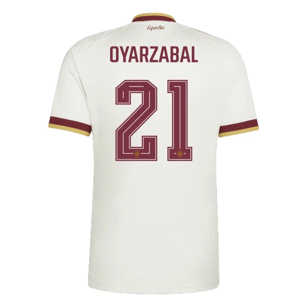 Maillot De Foot Espagne Oyarzabal 21 Extérieur Coupe du Monde 2026 Maillot De Foot Espagne Oyarzabal 21 Extérieur Coupe du Monde 2026