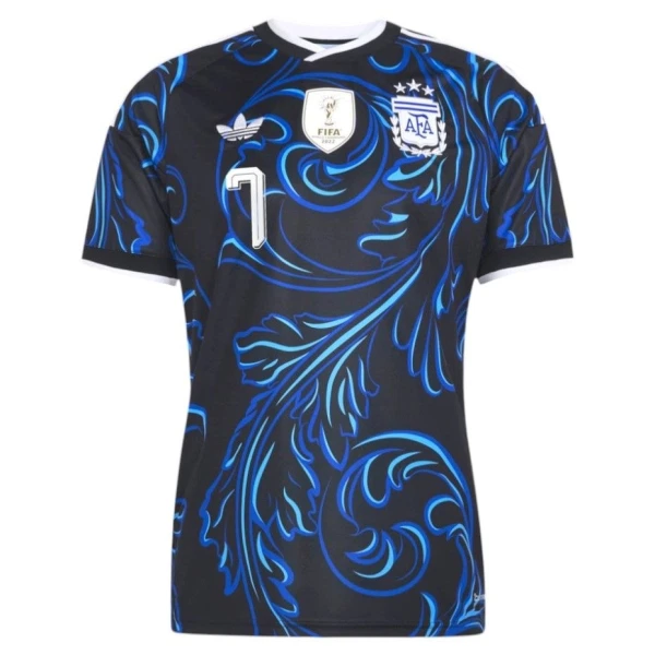 Kit De Football Argentine Rodrigo de Paul 7 Enfant Extérieur Coupe du Monde 2026