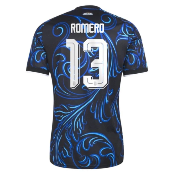 Maillot De Foot Argentine Cristian Romero 13 Extérieur Coupe du Monde 2026