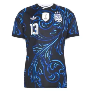 Maillot De Foot Argentine Cristian Romero 13 Extérieur Coupe du Monde 2026