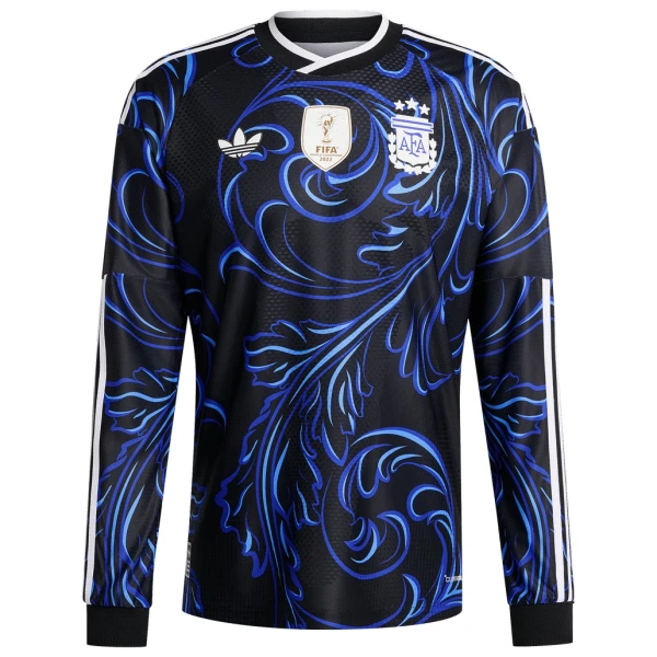 Maillot De Foot Argentine Extérieur Coupe du Monde 2026 Manches Longues