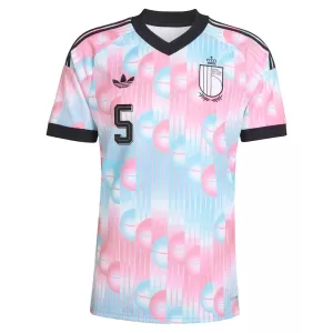 Maillot De Foot Belgique De Cuyper 5 Extérieur Coupe du Monde 2026