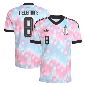 Maillot De Foot Belgique Tielemans 8 Extérieur Coupe du Monde 2026