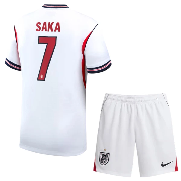 Kit De Football Angleterre Bukayo Saka 7 Enfant Domicile Coupe du Monde 2026