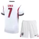 Kit De Football Angleterre Bukayo Saka 7 Enfant Domicile Coupe du Monde 2026