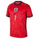Kit De Football Angleterre Bukayo Saka 7 Enfant Extérieur Coupe du Monde 2026