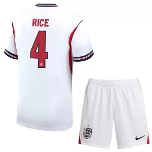Kit De Football Angleterre Declan Rice 4 Enfant Domicile Coupe du Monde 2026