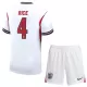 Kit De Football Angleterre Declan Rice 4 Enfant Domicile Coupe du Monde 2026