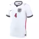 Kit De Football Angleterre Declan Rice 4 Enfant Domicile Coupe du Monde 2026
