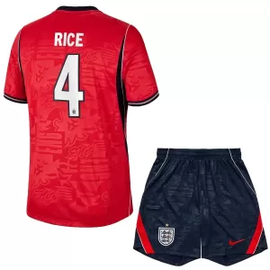 Kit De Football Angleterre Declan Rice 4 Enfant Extérieur Coupe du Monde 2026