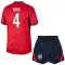 Kit De Football Angleterre Declan Rice 4 Enfant Extérieur Coupe du Monde 2026