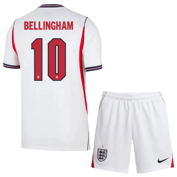 Kit De Football Angleterre Jude Bellingham 10 Enfant Domicile Coupe du Monde 2026