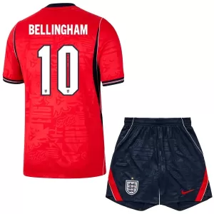 Kit De Football Angleterre Jude Bellingham 10 Enfant Extérieur Coupe du Monde 2026