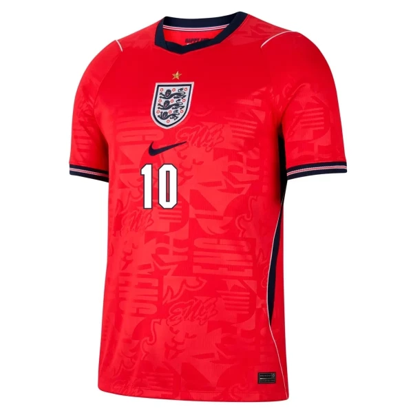 Kit De Football Angleterre Jude Bellingham 10 Enfant Extérieur Coupe du Monde 2026