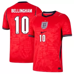 Maillot De Foot Angleterre Jude Bellingham 10 Extérieur Coupe du Monde 2026