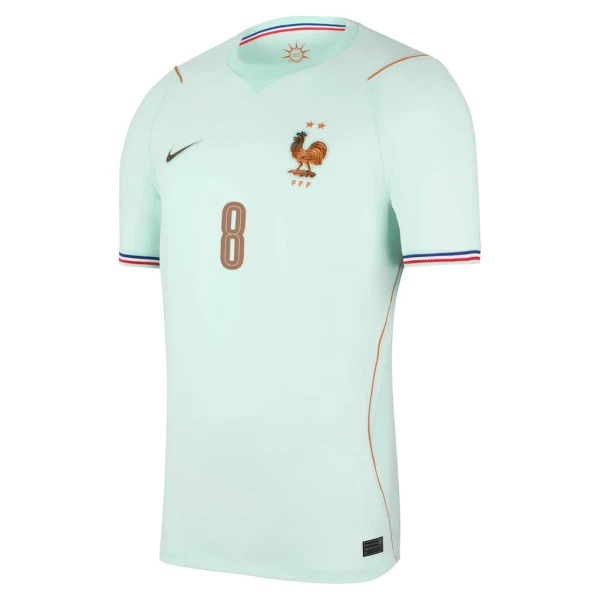 Kit De Football France Aurélien Tchouaméni 8 Enfant Extérieur Coupe du Monde 2026