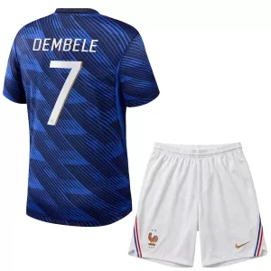 Kit De Football France Ousmane Dembélé 7 Enfant Domicile Coupe du Monde 2026