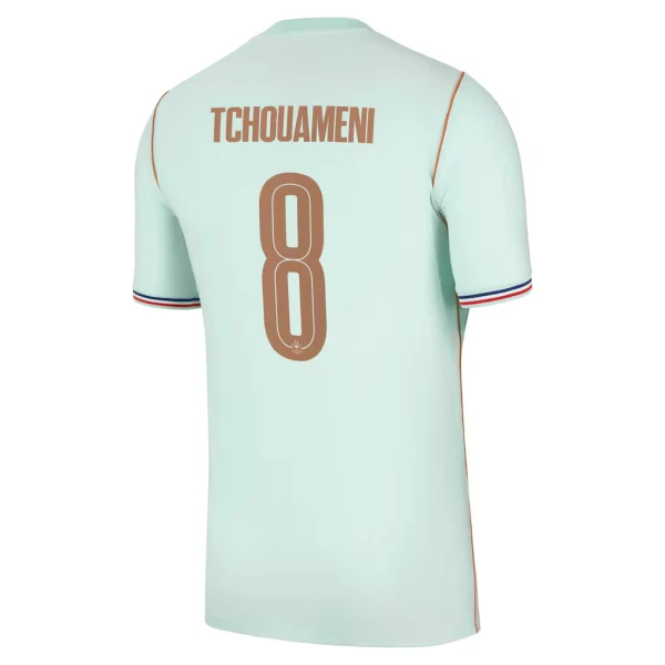 Maillot De Foot France Aurélien Tchouaméni 8 Extérieur Coupe du Monde 2026