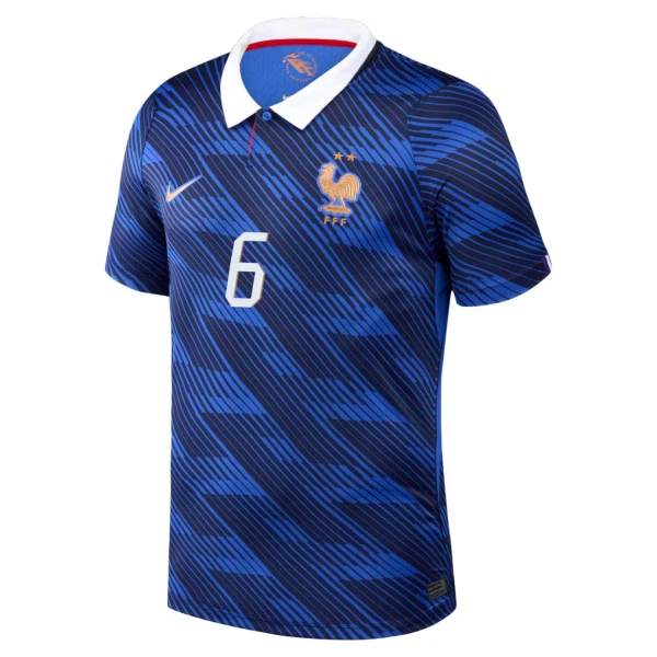 Maillot De Foot France Eduardo Camavinga 6 Domicile Coupe du Monde 2026