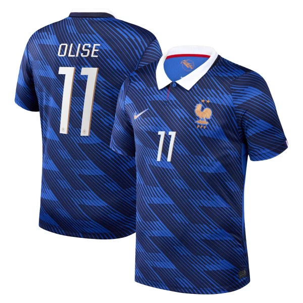 Maillot De Foot France Olise 11 Domicile Coupe du Monde 2026