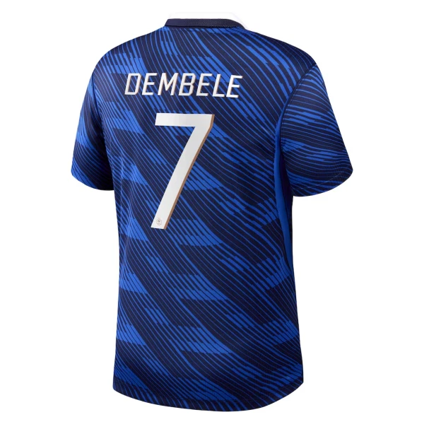 Maillot De Foot France Ousmane Dembélé 7 Domicile Coupe du Monde 2026