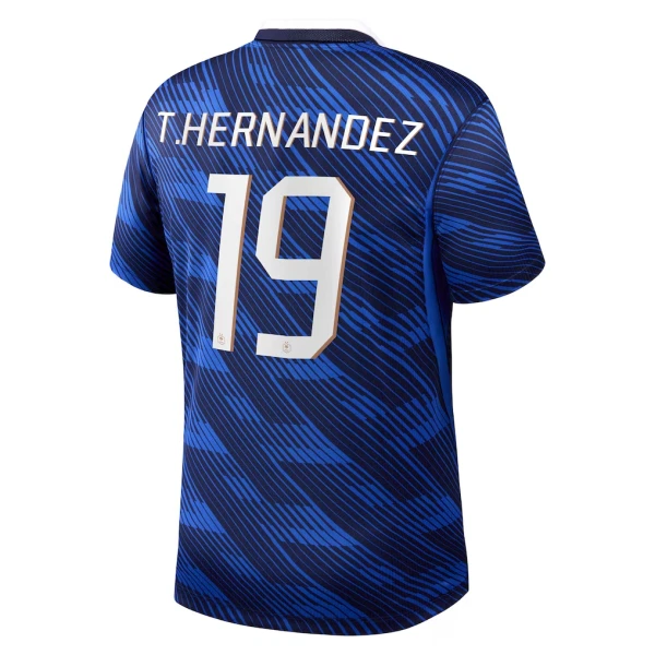 Maillot De Foot France Theo Hernández 19 Domicile Coupe du Monde 2026