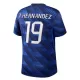 Maillot De Foot France Theo Hernández 19 Domicile Coupe du Monde 2026