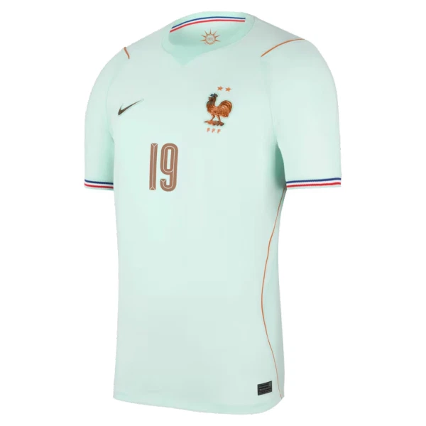 Maillot De Foot France Theo Hernández 19 Extérieur Coupe du Monde 2026