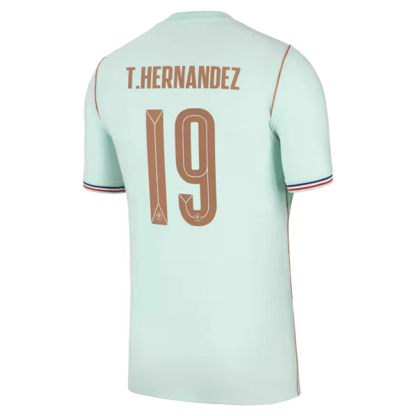 Maillot De Foot France Theo Hernández 19 Extérieur Coupe du Monde 2026
