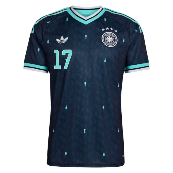 Kit De Football Allemagne Florian Wirtz 17 Enfant Extérieur Coupe du Monde 2026