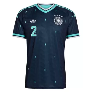 Maillot De Foot Allemagne Antonio Rudiger 2 Extérieur Coupe du Monde 2026