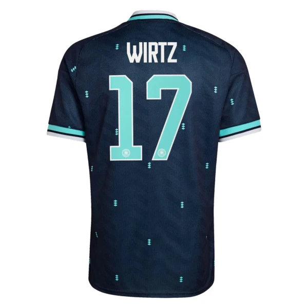 Maillot De Foot Allemagne Florian Wirtz 17 Extérieur Coupe du Monde 2026