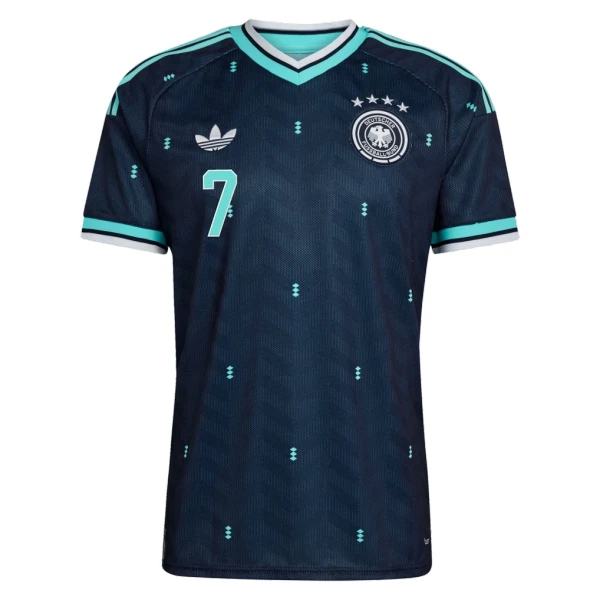Maillot De Foot Allemagne Havertz 7 Extérieur Coupe du Monde 2026