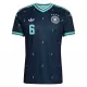 Maillot De Foot Allemagne Joshua Kimmich 6 Extérieur Coupe du Monde 2026