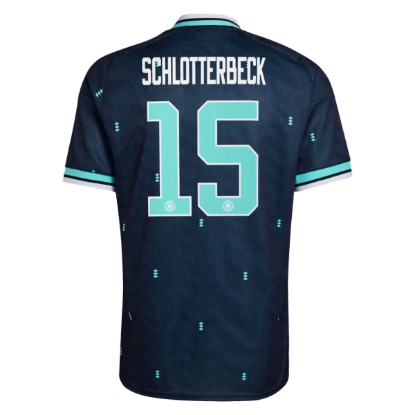 Maillot De Foot Allemagne Nico Schlotterbeck 15 Extérieur Coupe du Monde 2026