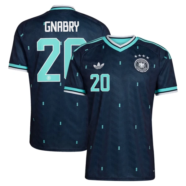 Maillot De Foot Allemagne Serge Gnabry 20 Extérieur Coupe du Monde 2026